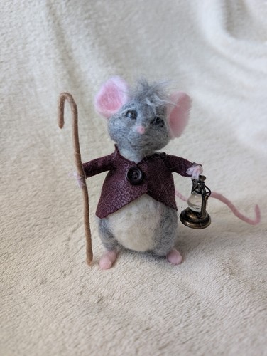 Maus figur aus filz - maus,