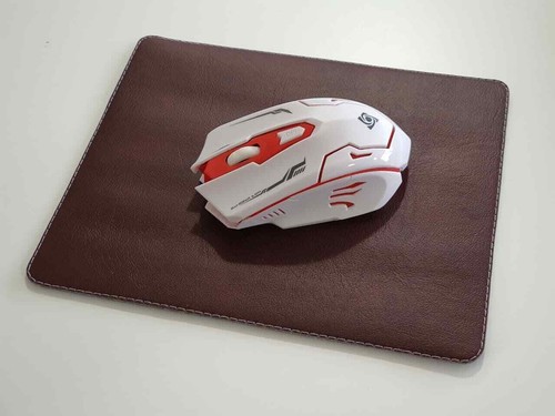 Mauspad leder design - leder, pad