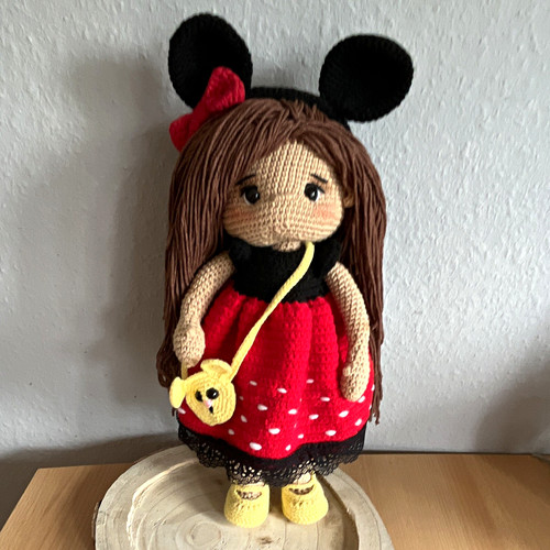 Amigurumi gehäkelte micky - gehäkelte,