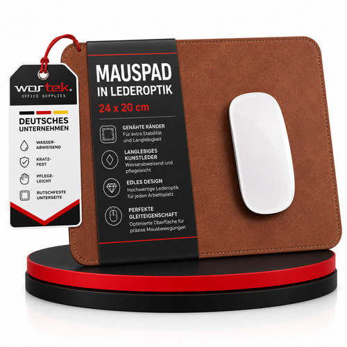 Mauspad kunstleder - mauspad,