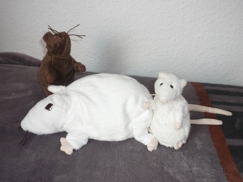 Ikea kuscheltier 2x maus - kuscheltier,