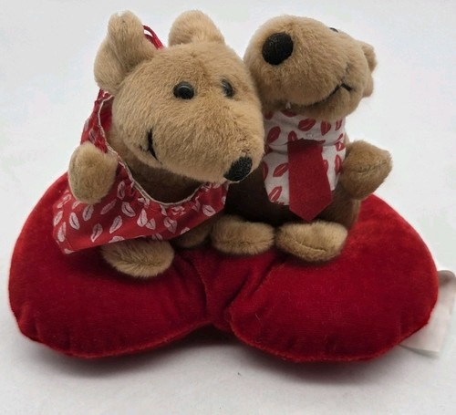 Kuscheltier maus rot braun - kuscheltier,