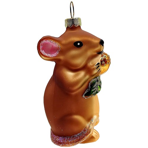 Maus mäuschen braun 8cm - maus,, braun,